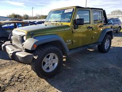 Jeep salvage cars for sale: 2008 Jeep Wrangler Unlimited x