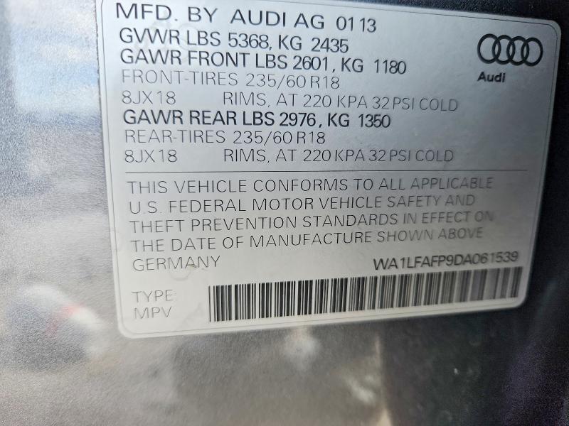 2013 Audi Q5 Premium Plus
