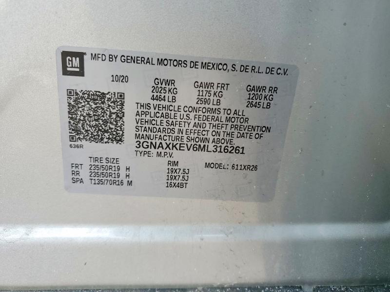 2021 Chevrolet Equinox lt
