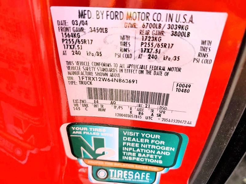 2004 Ford F150