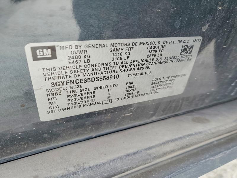 2013 Cadillac Srx Luxury Collection