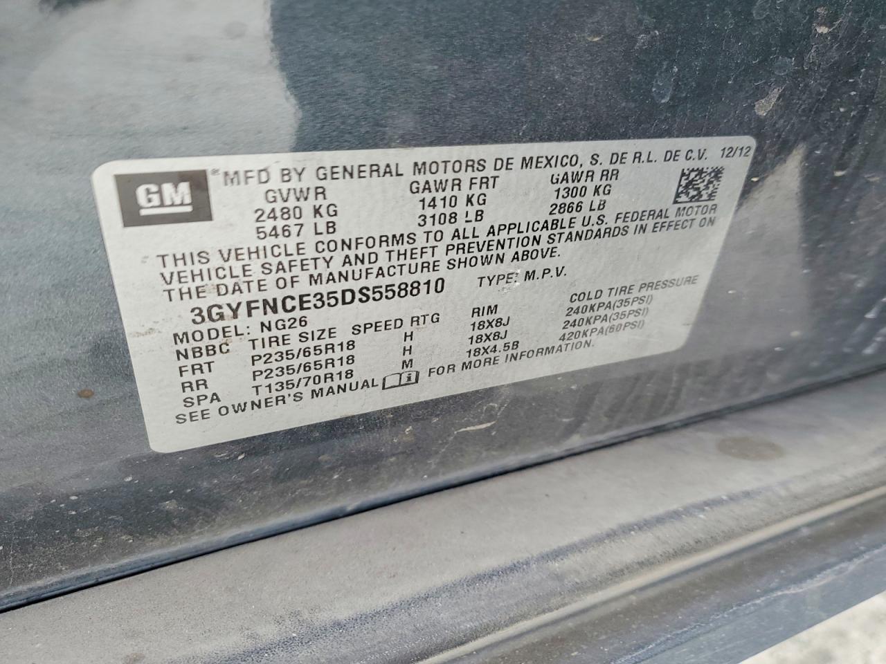 2013 Cadillac Srx Luxury Collection