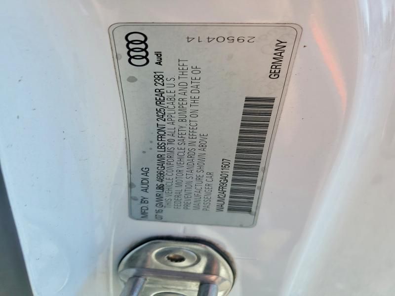 2016 Audi A5 Premium Plus S-line