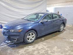 Salvage cars for sale from Copart Candia, NH: 2018 Chevrolet Malibu ls