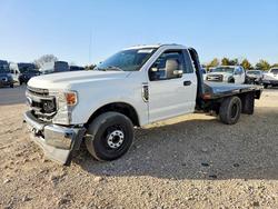 Salvage cars for sale from Copart Wilmer, TX: 2022 Ford F350 Super Duty Flatbed Truck