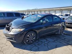 Honda Civic exl Vehiculos salvage en venta: 2013 Honda Civic exl