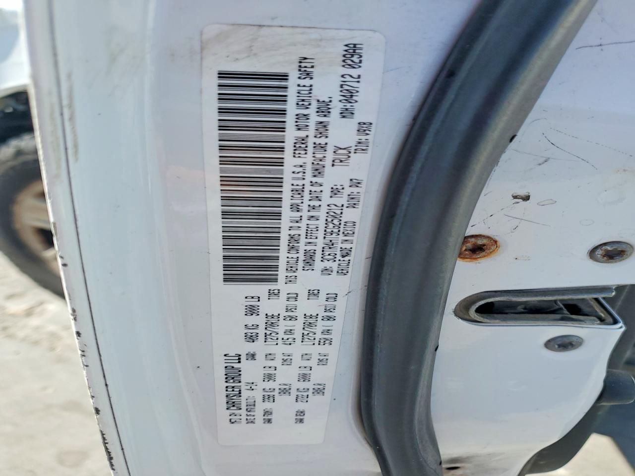 2014 Dodge Ram 2500 st