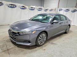 Honda salvage cars for sale: 2021 Honda Accord Hybrid