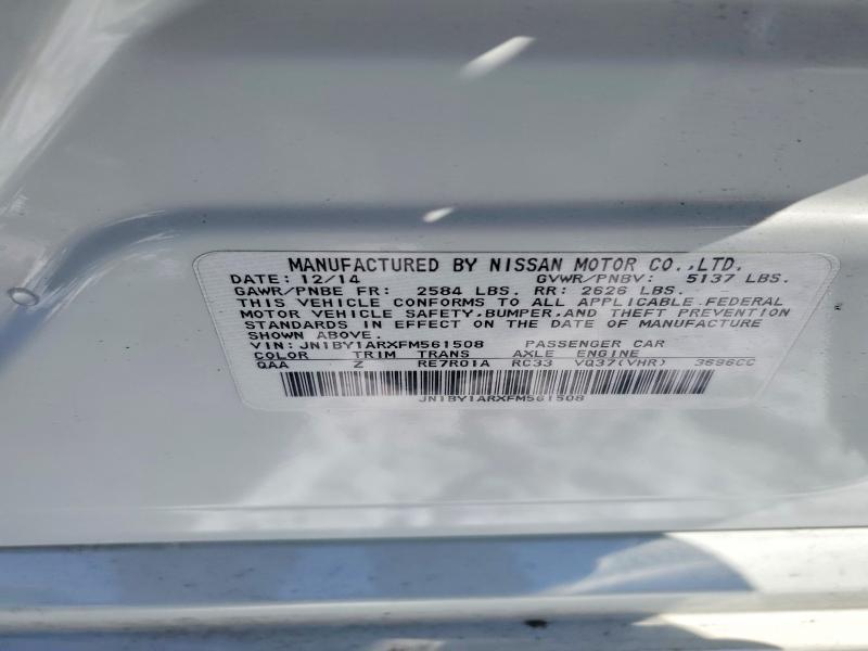 2015 Infiniti Q70 3.7