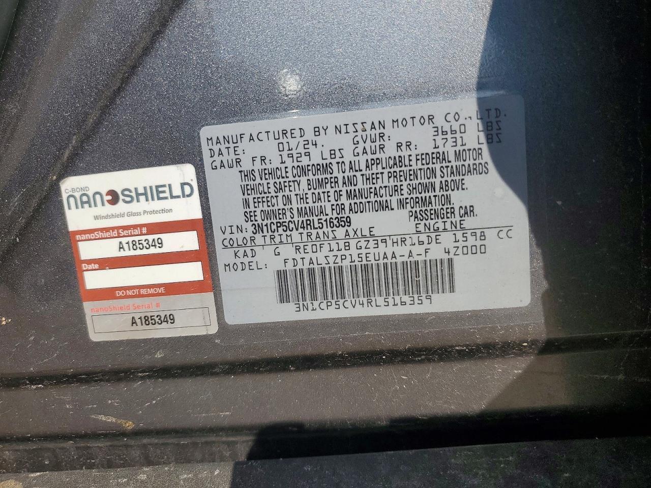 2024 Nissan Kicks sv