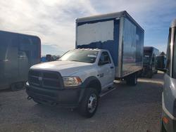 Salvage cars for sale from Copart Wilmer, TX: 2017 Dodge RAM 5500 BOX Truck
