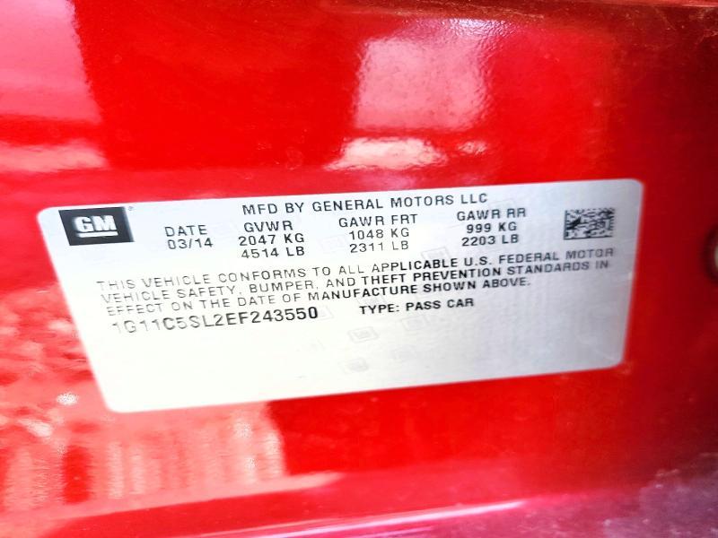 2014 Chevrolet Malibu 1LT