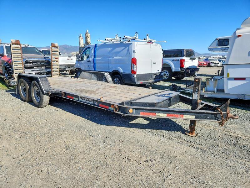2011 Felling FT-121 18 Equipment Trailer