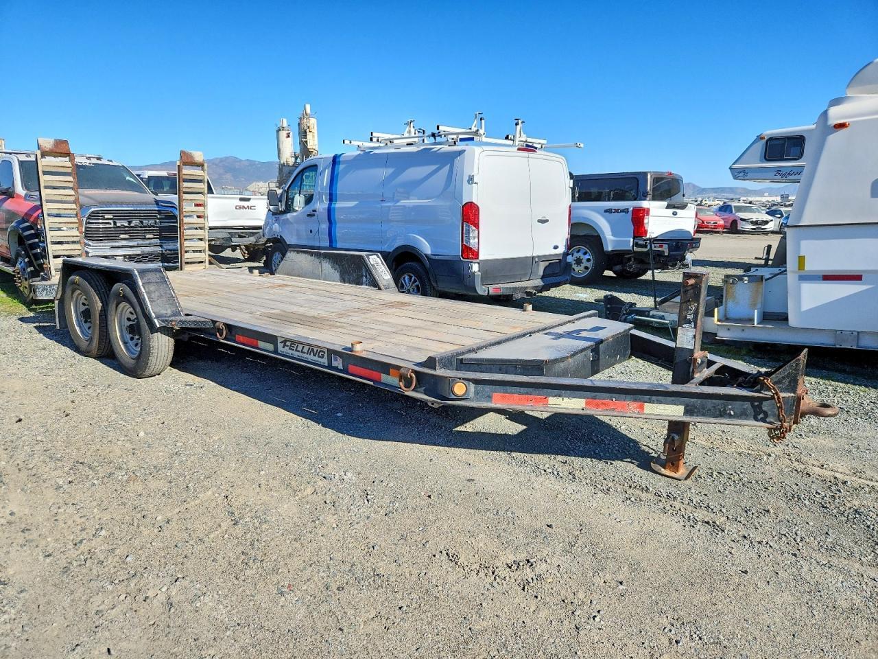 2011 Felling FT-121 18 Equipment Trailer