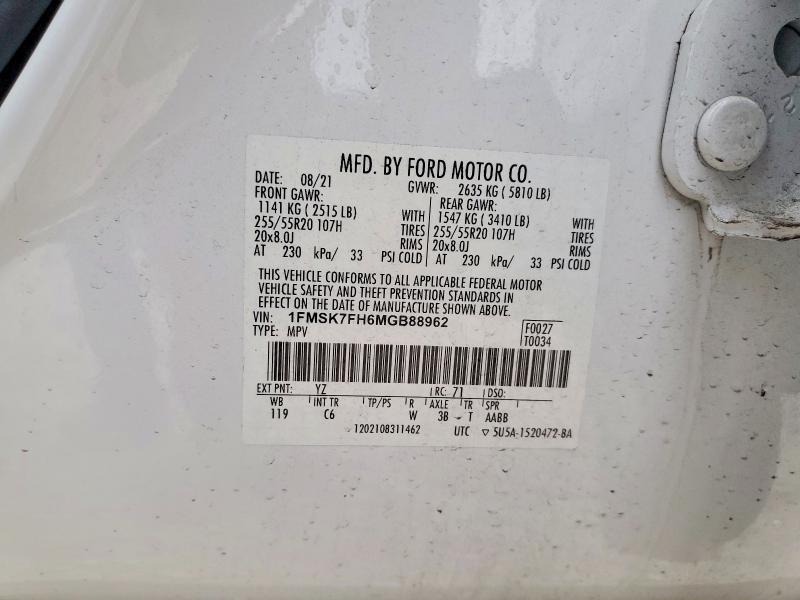 2021 Ford Explorer Limited