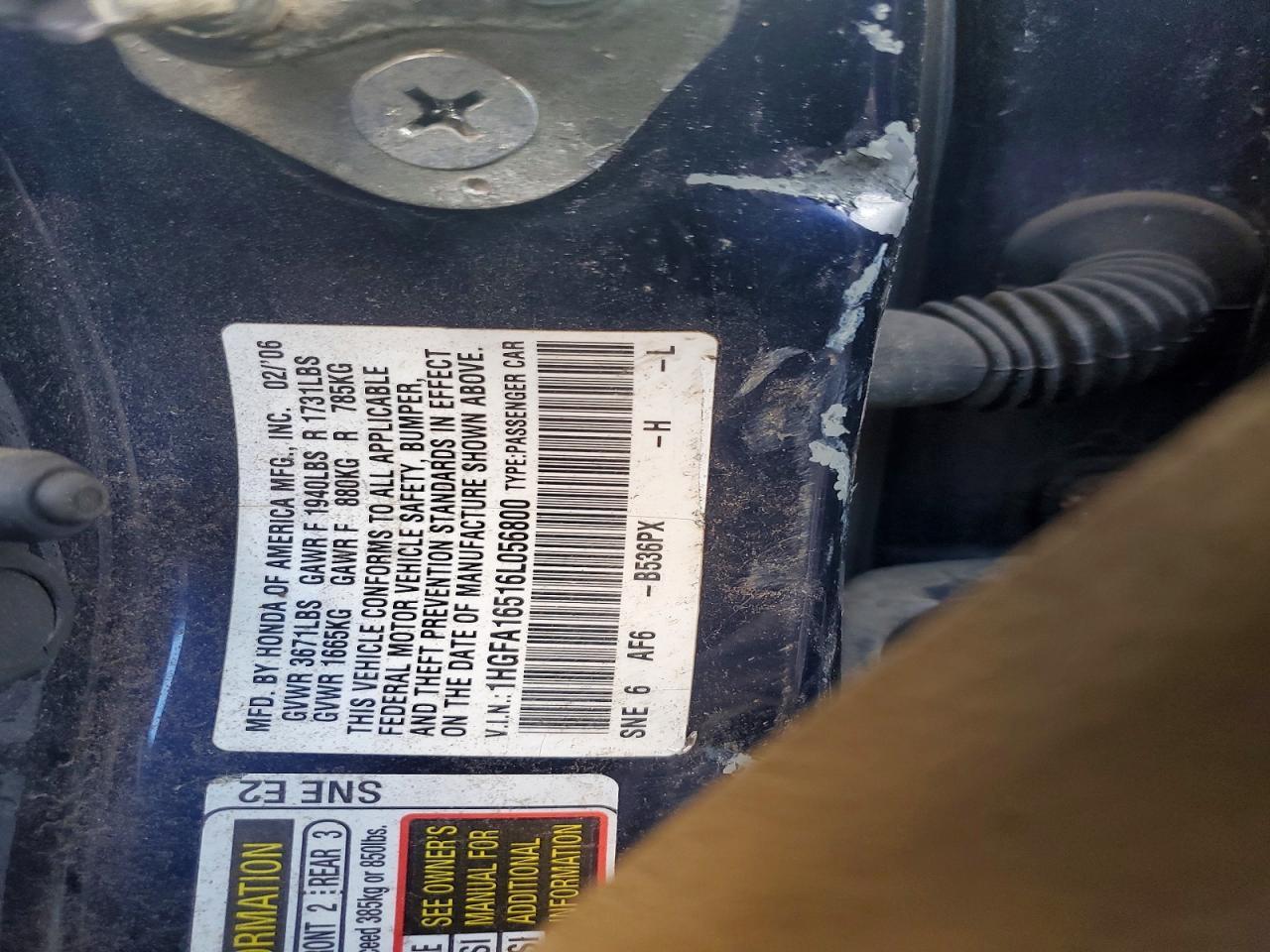 2006 Honda Civic lx