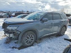 Salvage cars for sale from Copart London, ON: 2024 Nissan Pathfinder Platinum