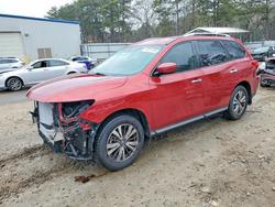 Salvage cars for sale from Copart Austell, GA: 2017 Nissan Pathfinder s