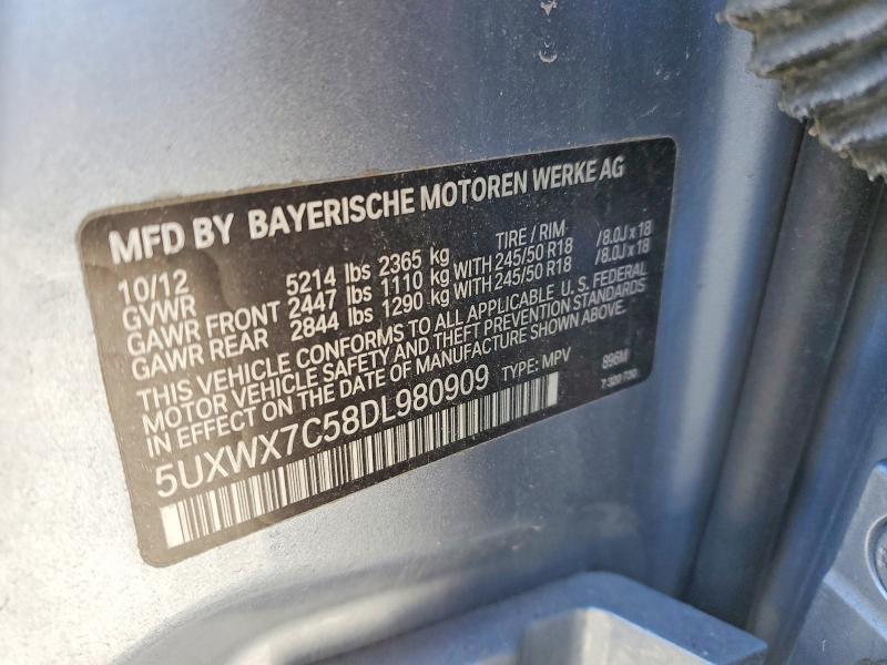 2013 BMW X3 Xdrive35i