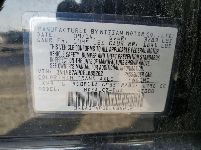 2014 Nissan Sentra s