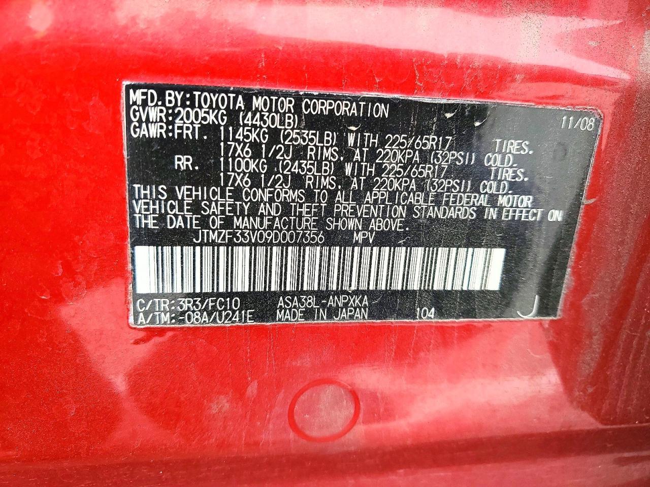 2009 Toyota Rav4