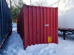 Salvage trucks for sale at West Warren, MA auction: 2021 Other 2021 Cimc Shipping Container