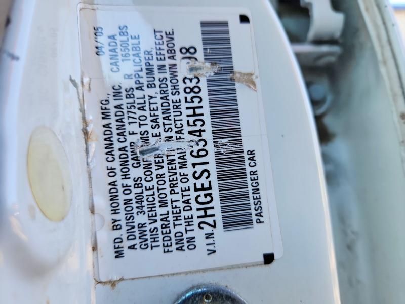 2005 Honda Civic dx vp