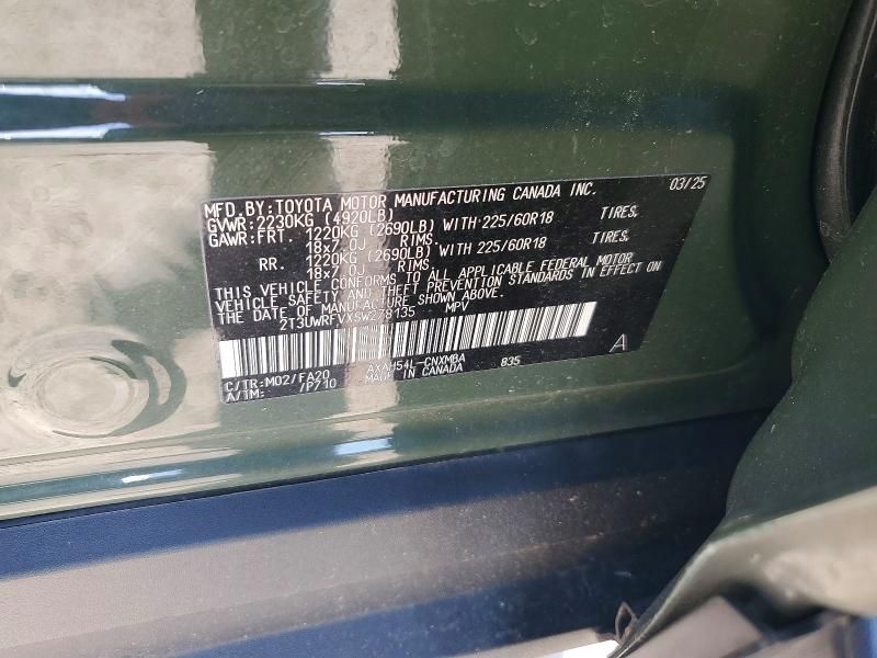 2025 Toyota Rav4 Woodland Edition