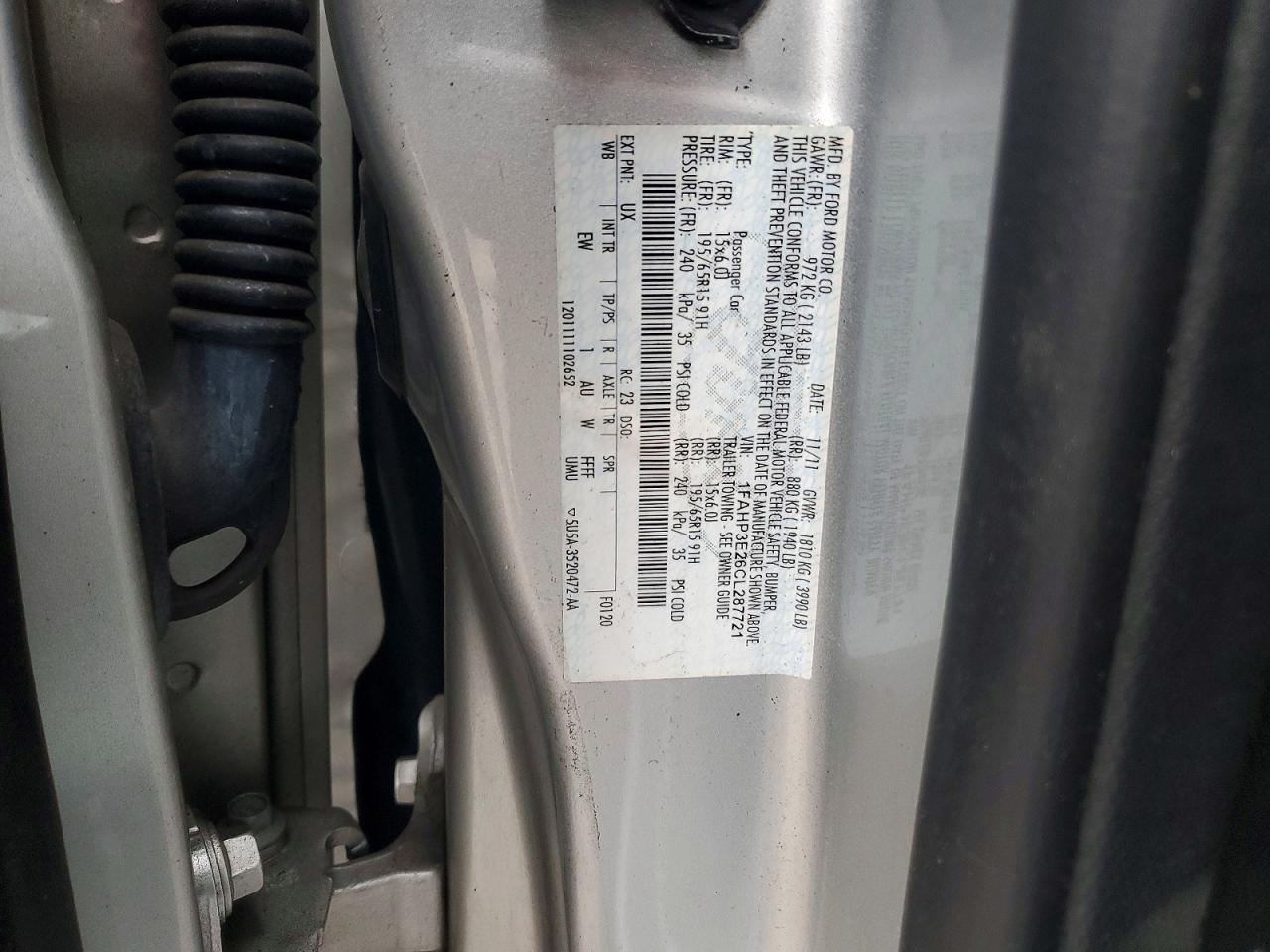2012 Ford Focus s