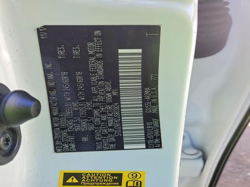 2018 Toyota Highlander se