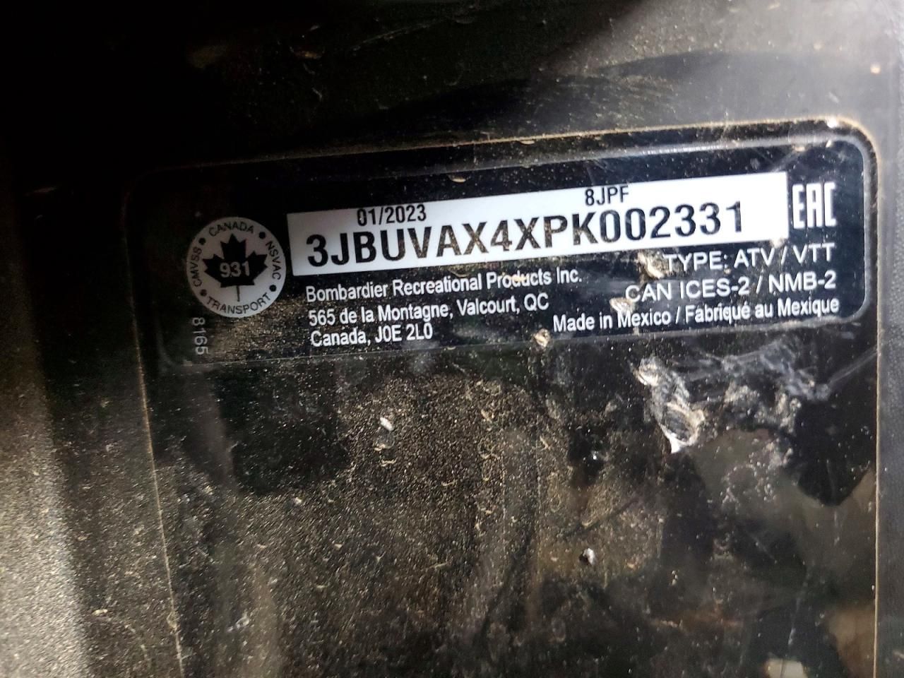 2023 Can-Am Defender Limited Cab HD10