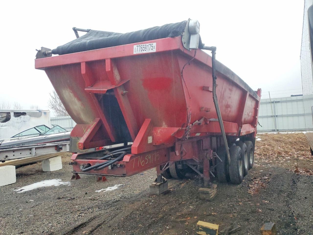 1978 Urwi Unknown-END Dump Trailer