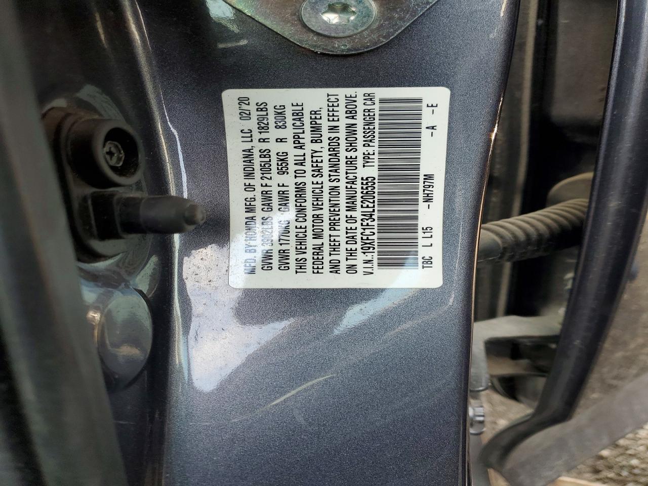 2020 Honda Civic ex