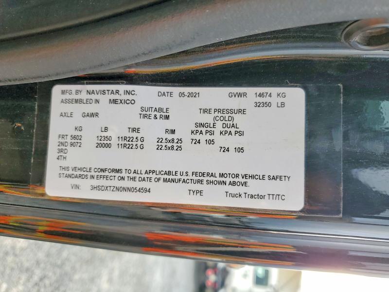 2022 International Rh613 Semi Truck