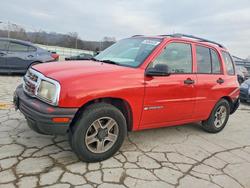Chevrolet Tracker salvage cars for sale: 2003 Chevrolet Tracker