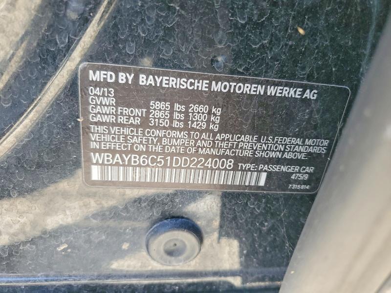 2013 BMW 750 xi