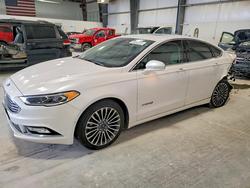 Ford Vehiculos salvage en venta: 2018 Ford Fusion Titanium/platinum hev