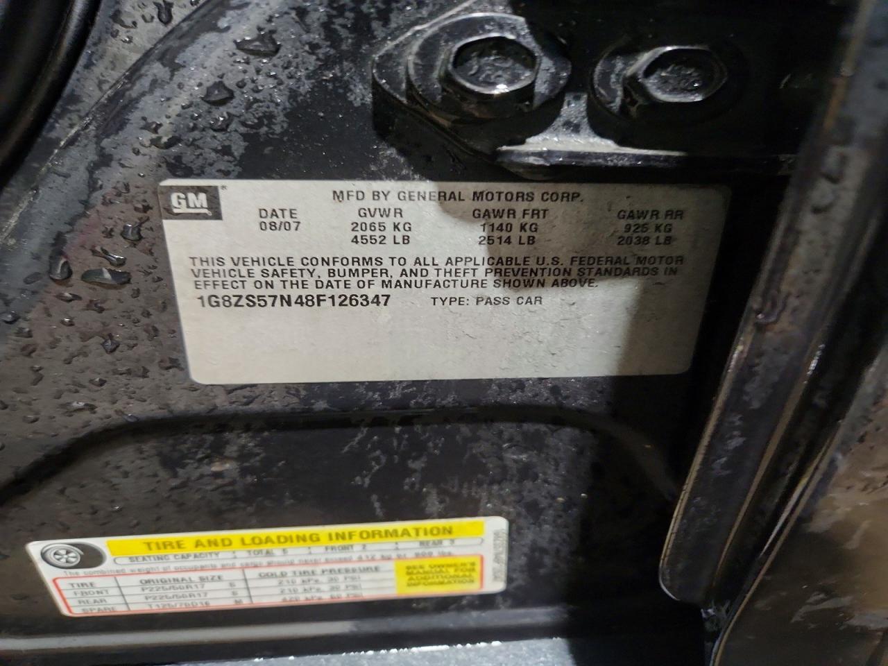 2008 Saturn Aura xe