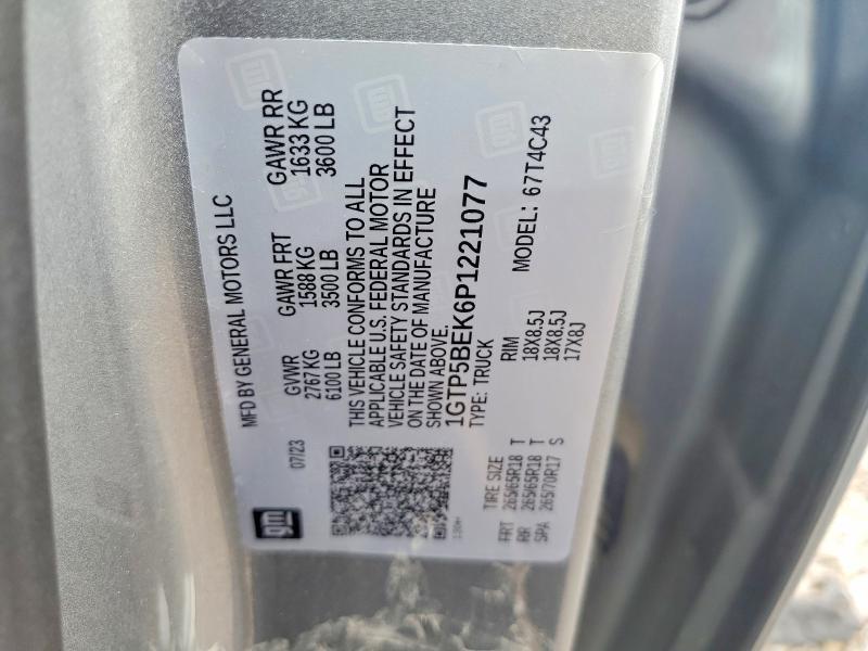 2023 GMC Canyon Elevation