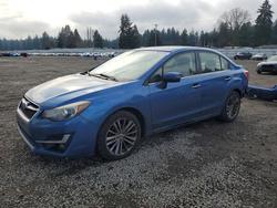 Vehiculos salvage en venta de Copart Spanaway, WA: 2015 Subaru Impreza Sport Limited