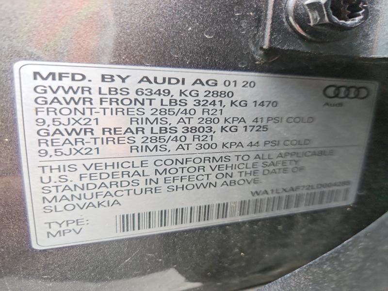 2020 Audi Q7 Premium Plus