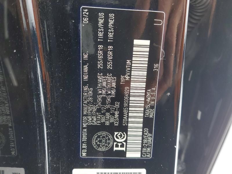 2024 Toyota Grand Highlander xle