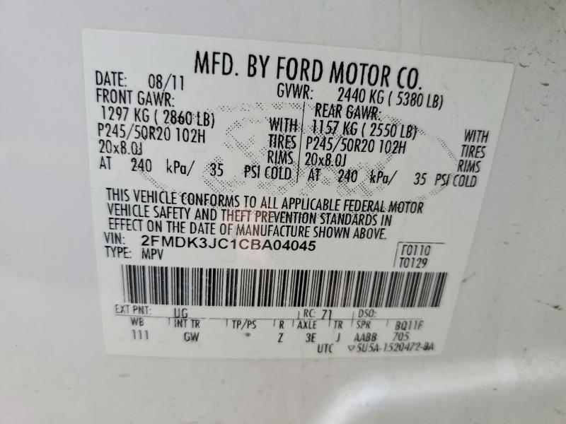 2012 Ford Edge sel