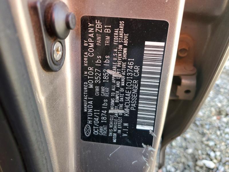 2012 Hyundai Accent gls