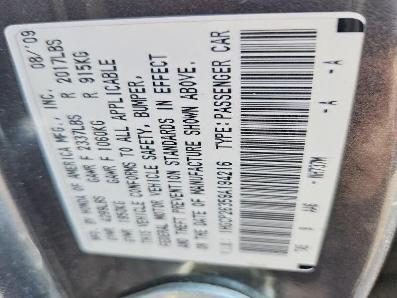 2009 Honda Accord lx