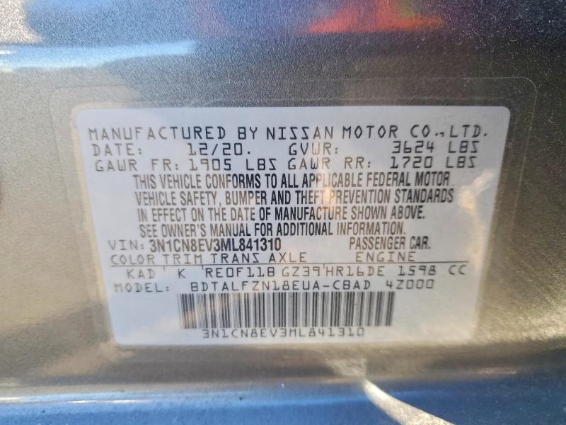 2021 Nissan Versa sv