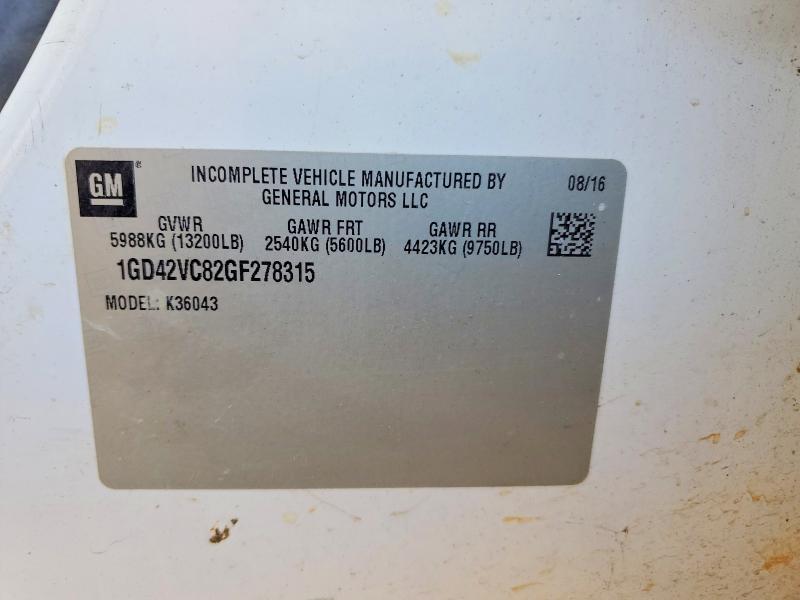 2016 GMC Sierra K3500