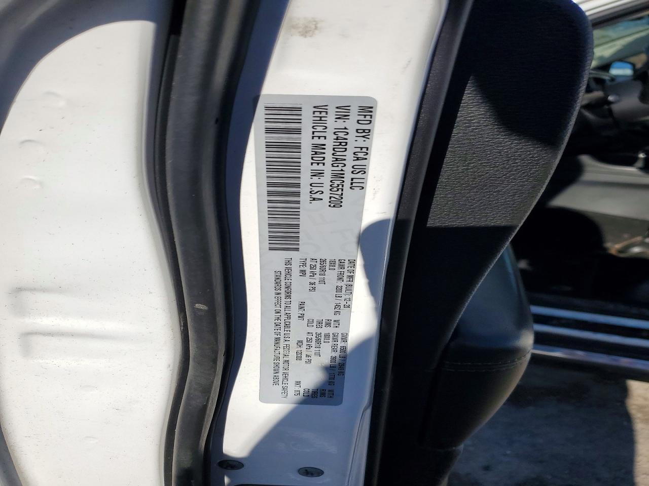 2021 Dodge Durango sxt