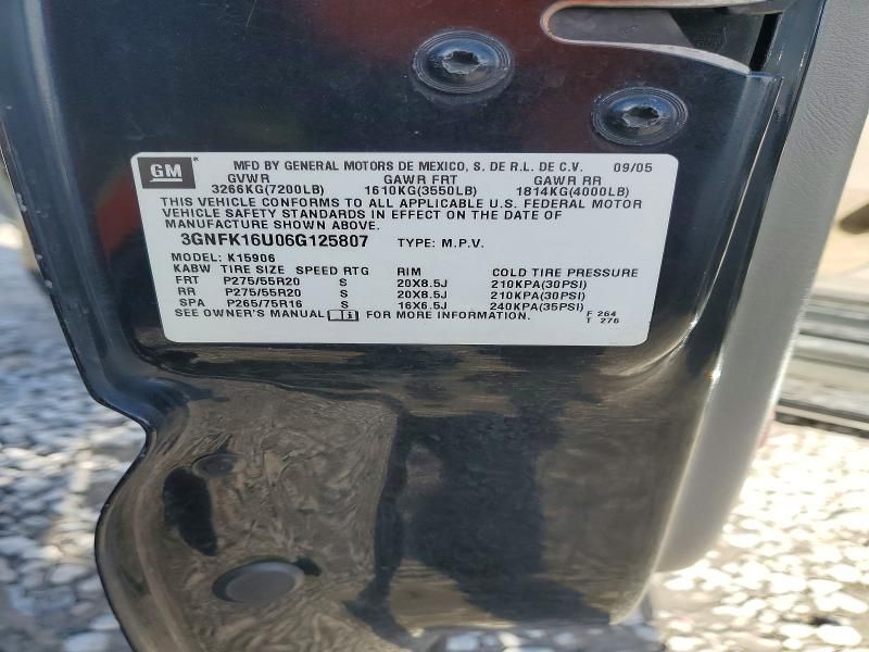 2006 Chevrolet Suburban K1500