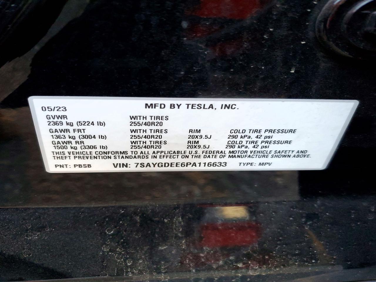 2023 Tesla Model y